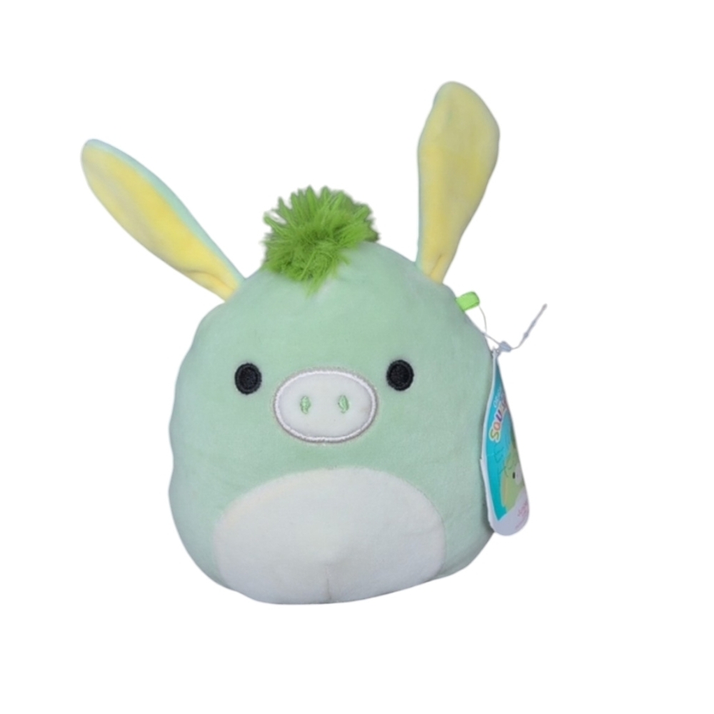 Juniper the Donkey Squishmallow 5” - Green Rare Plush with Tags